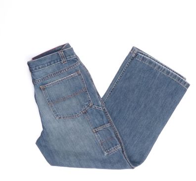 Tommy Hilfiger Jeans Hose W29 L28 blau stonewashed 29/28 Straight JA6801