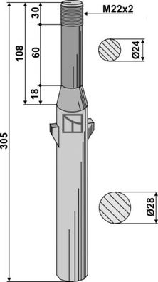 Kreiseleggenzinken für Agrator