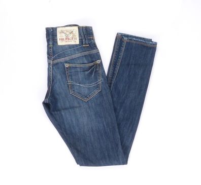 Tommy Hilfiger Jeans Hose Scarlett W24 L32 blau stonewashed 24/32 Straight B3961