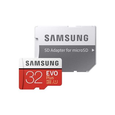 Samsung 32GB microSDHC UHS-I Card EVO+ Class 10 U1 FHD mit Adapter