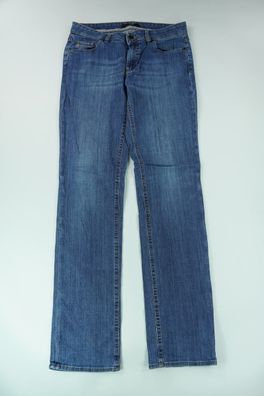HUGO BOSS Jeans Hose Nurija2 W29 L34 29/34 blau stonewashed Denim gerade C770