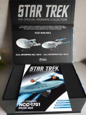 Star Trek U.S.S. Enterprise NCC-1701 XL-Modell (Box-Edition) Eaglemoss engl. Magazin