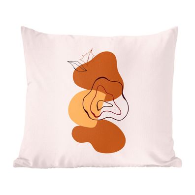 Zierkissen - Sofakissen - Dekokissen - 50x50 cm - Winter - Design - Abstrakt