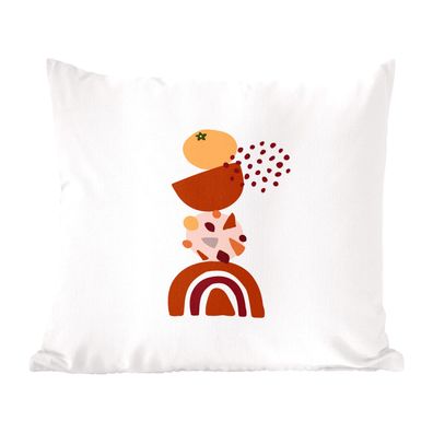 Zierkissen - Sofakissen - Dekokissen - 45x45 cm - Winter - Design - Abstrakt