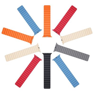 Dux Ducis Magnetband Uhrenarmband kompatibel mit Apple Watch 7/6/5/4/3/2 / SE (41 ...