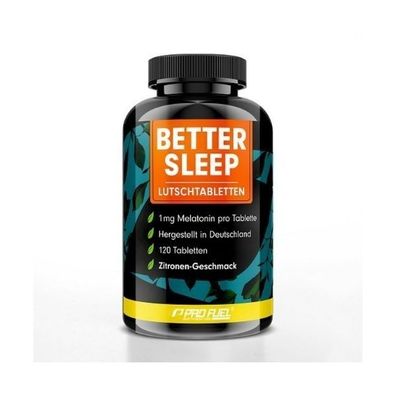 ProFuel Better Sleep Melatonin - 120 Lutschtabletten Himbeere