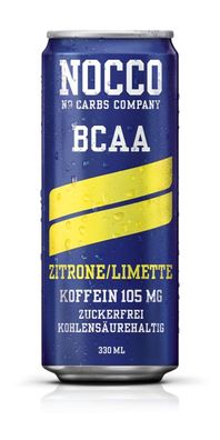 NOCCO BCAA Drink Tray 24 x 330 ml Pfirsich