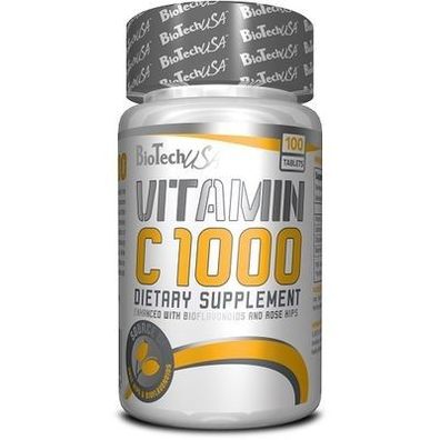 BioTech USA Vitamin C 1000 - 250 Tabletten