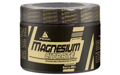 Peak Magnesium Citrate Powder 240g