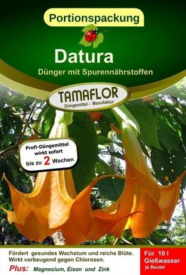 Daturadünger Datura Dünger Engelstrompeten , Pflanzendünger 5 Portionsbeutel für 50 l