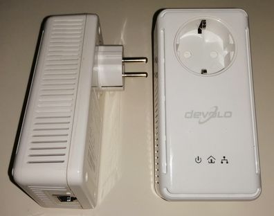 2x DEVOLO DLAN Adapter AVplus - Internet aus der Steckdose - DLAN