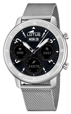 Smartwatch Lotus Watch Herrenuhr Edelstahlarmband 50037/1