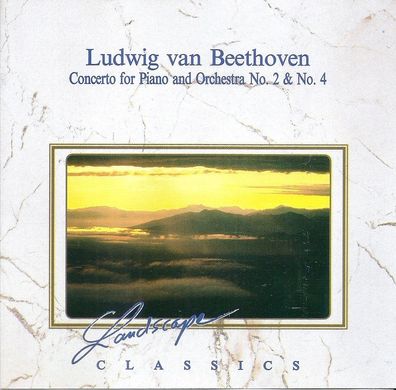CD: Beethoven: Konzert für Klavier und Orchester Nr. 2 und Nr. 4 (1996) CD 8741009