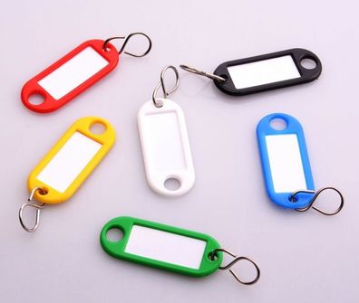 Schlüsselanhänger 6 Teilig Multi Color Schlüsselzubehör Markenware