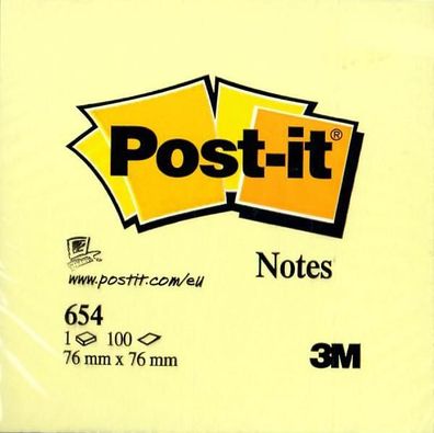 Post-it 76mm x 76mm 100BL 3M