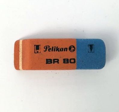 Radiergummi Pelikan rot/ blau 619577 BR80
