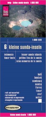 Reise Know-How Landkarte Kleine Sunda-Inseln (1:800.000) - Bali, Lombok, Su ...