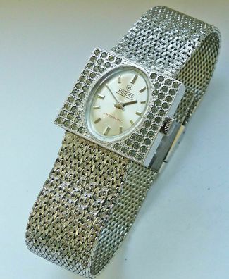 Potens Swiss - Quadrante 17Jewels Damen Vintage Armbanduhr 60er Jahre