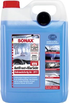 Sonax AntiFrost + KlarSicht gebrauchsfertig bis -20°C 5 Liter