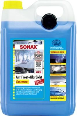 Sonax AntiFrost + KlarSicht Konzentrat 5 Liter