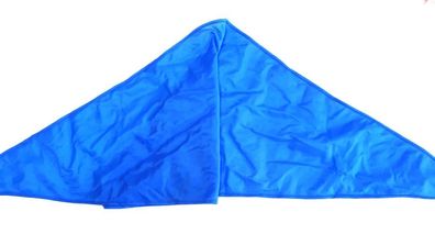 Halstuch Dreieckstuch blau ca. 90 cm lang