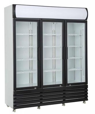 Flaschenkühlschrank mit Glastür Getränkekühlschrank Kühlschrank Gastro 1065 L
