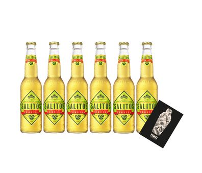 Salitos 6er Set Bier Salitos Tequila Beer 6x 0,33L (5,9% Vol) inkl. Pfand MEHRW