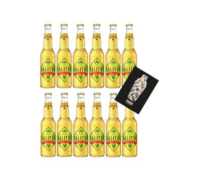 Salitos 12er Set Bier Salitos Tequila Beer 12x 0,33L (5,9% Vol) inkl. Pfand MEH
