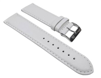 Morellato Grafic Ersatzband Uhrenarmband Sattelleder weiß kurze Größe