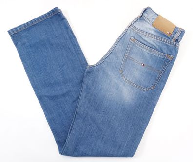 Tommy Hilfiger CRF Damen Jeans Hose W27 L30 27/30 blau stonewashed gerade F1390
