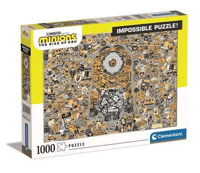 Clementoni 39554 Minions 2 1000 Teile Impossible Puzzle