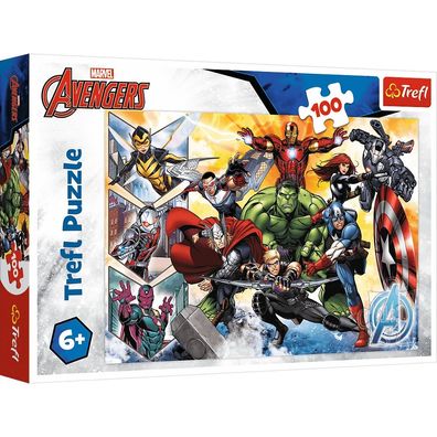 Trefl 16431 Marvel Avengers 100 Teile Puzzle