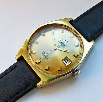 TISSOT Visodate Seastar PR516 Herren Armbanduhr 70er Jahre