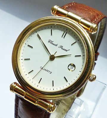 Schöne Claude Pascal Calendar Herren Armbanduhr aus 2018