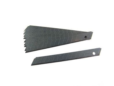 Abbrechklingen für Cuttermesser/ Bastelmesser 9mm, 10 Stück in Klarsichtbox