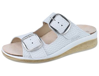 FINN Comfort FINNCO Curacao Damen Pantolette weiss/ Lotus