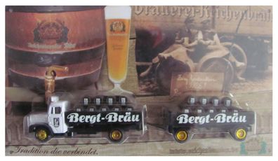 Reichenbrander Brauerei Nr.15 - Bergt Bräu - MAN F 8 - Hängerzug Oldie