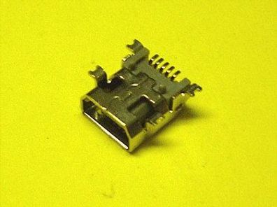 USB Mini Einbaubuchse 5-polig SMD Buchse Printmontage