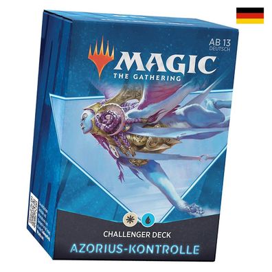 MTG Magic the Gathering - Azorius Kontrolle - 1 Challenger Deck - Deutsch