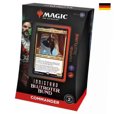 MTG Magic the Gathering - Vampirblutlinie - 1 Commander Deck - Deutsch
