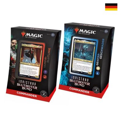 MTG Magic the Gathering - Bundle Vampirblutlinie + Geistergeschwader - 2 Commander...