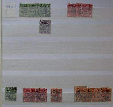 umfangreiche Briefmarkensammlung Irland mit Tausenden Briefmarken (134720)