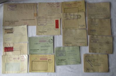 Sammlung von 27 DDR Briefen ZKD Zentraler Kurierdienst (124062)