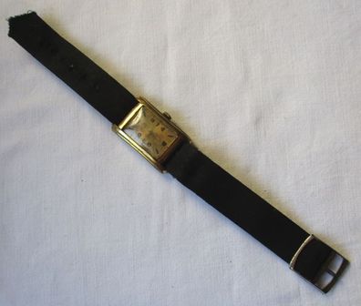 GUB Glashütte Armbanduhr 1956 - 1958 Kaliber 662.2 Handaufzug 15 Rubis (141106)