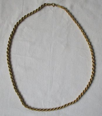 hübsche gedrehte Damen Hals Kette 333er Gold Länge 49 cm (111833)