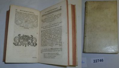 De praestantia classicorum auctorum commentatio, Buch von 1735