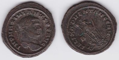 Bronze Münze Follis 286-305 n. Chr. Marcus Aurelius Valerius Maximianus (123751)