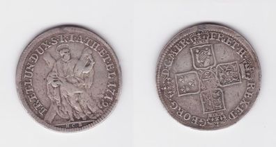 1/3 Taler Silber Münze Braunschweig-Calenberg-Hannover 1719 HCB (126654)