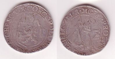 1 Taler Silber Münze Niederlande Zeeland vereinte Provinz 1648 (105201)