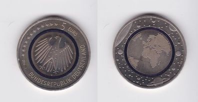 5 Euro Sammlermünze Deutschland 2016 Prägeort J Blauer Planet Erde (147053)
